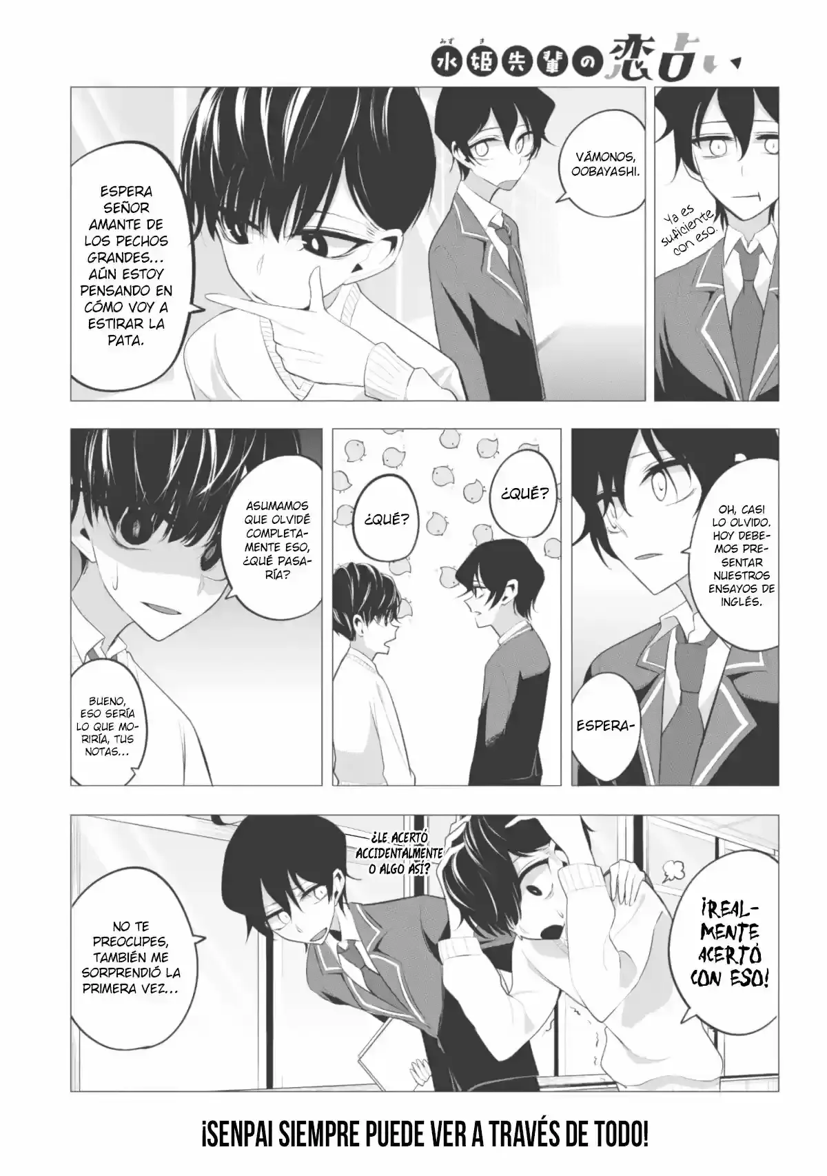 Página 15 — Mizuki-senpai Es Una Adivinadora De Amor Capítulo 4
