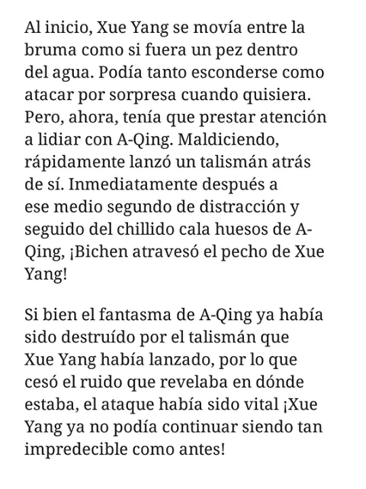 Página 23 — mo dao zu shi Capítulo 110