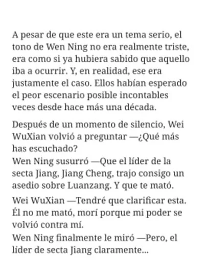 Página 28 — mo dao zu shi Capítulo 115