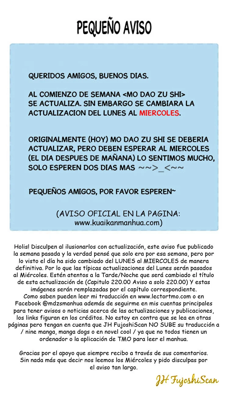 Página 3 — mo dao zu shi Capítulo 220