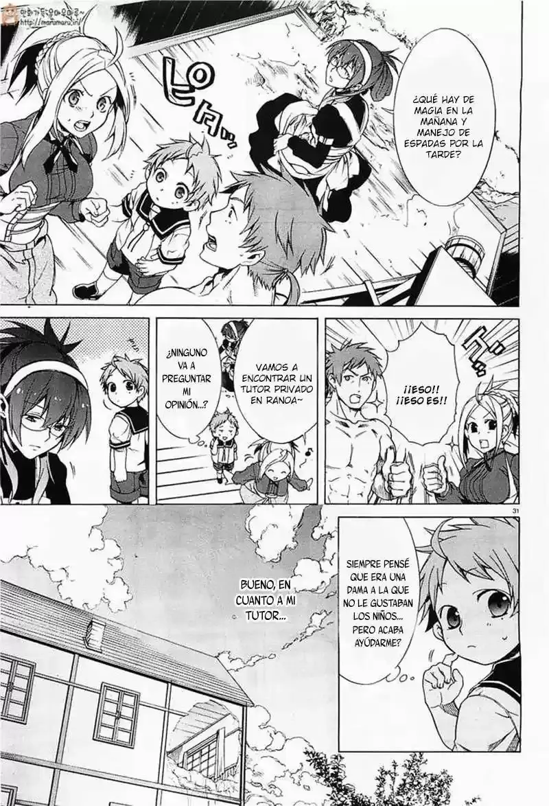 Página 33 — Mushoku Tensei: Isekai Ittara Honki Dasu (2014) Capítulo 1
