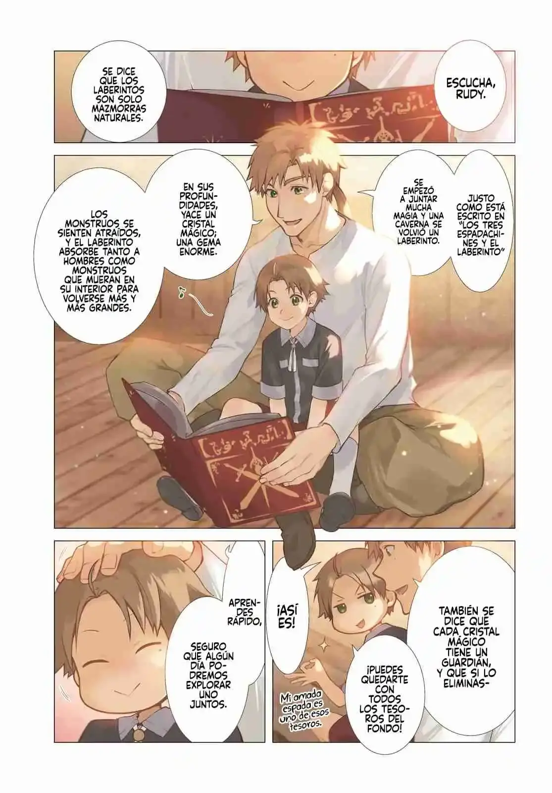 Página 3 — Mushoku Tensei: Isekai Ittara Honki Dasu (2014) Capítulo 107