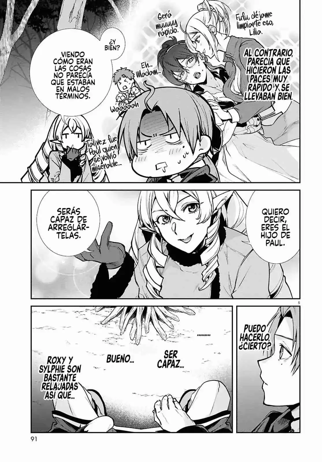 Página 7 — Mushoku Tensei: Isekai Ittara Honki Dasu (2014) Capítulo 115