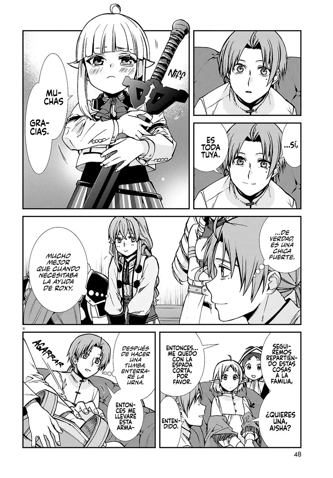 Página 8 — Mushoku Tensei: Isekai Ittara Honki Dasu (2014) Capítulo 116