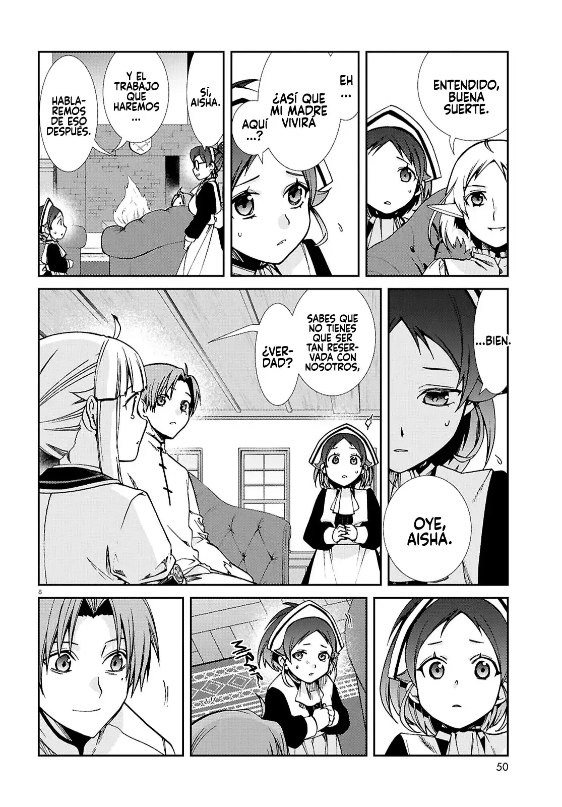 Página 10 — Mushoku Tensei: Isekai Ittara Honki Dasu (2014) Capítulo 116