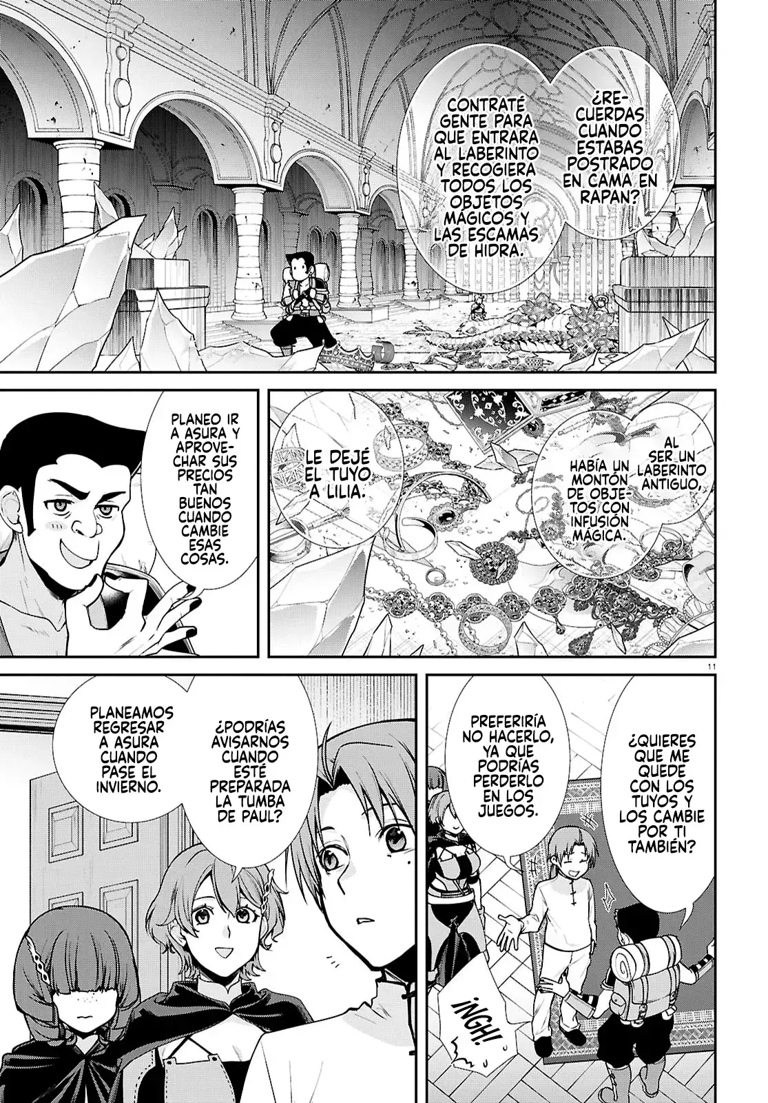 Página 14 — Mushoku Tensei: Isekai Ittara Honki Dasu (2014) Capítulo 116