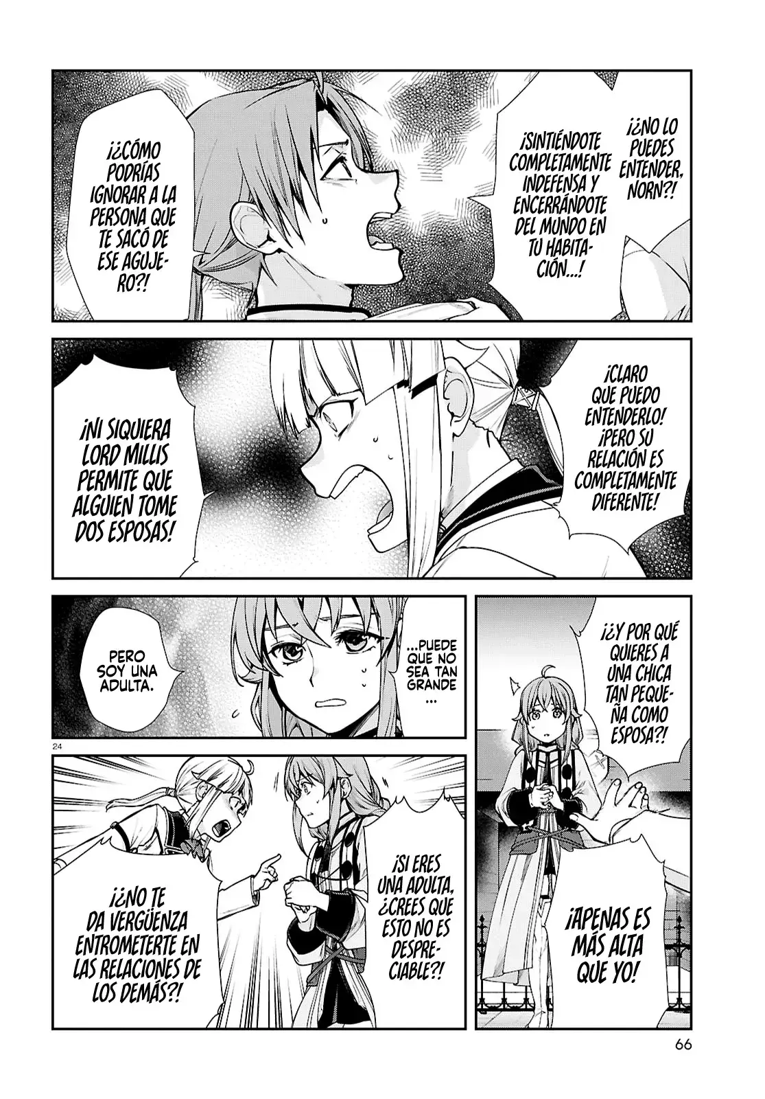 Página 28 — Mushoku Tensei: Isekai Ittara Honki Dasu (2014) Capítulo 116