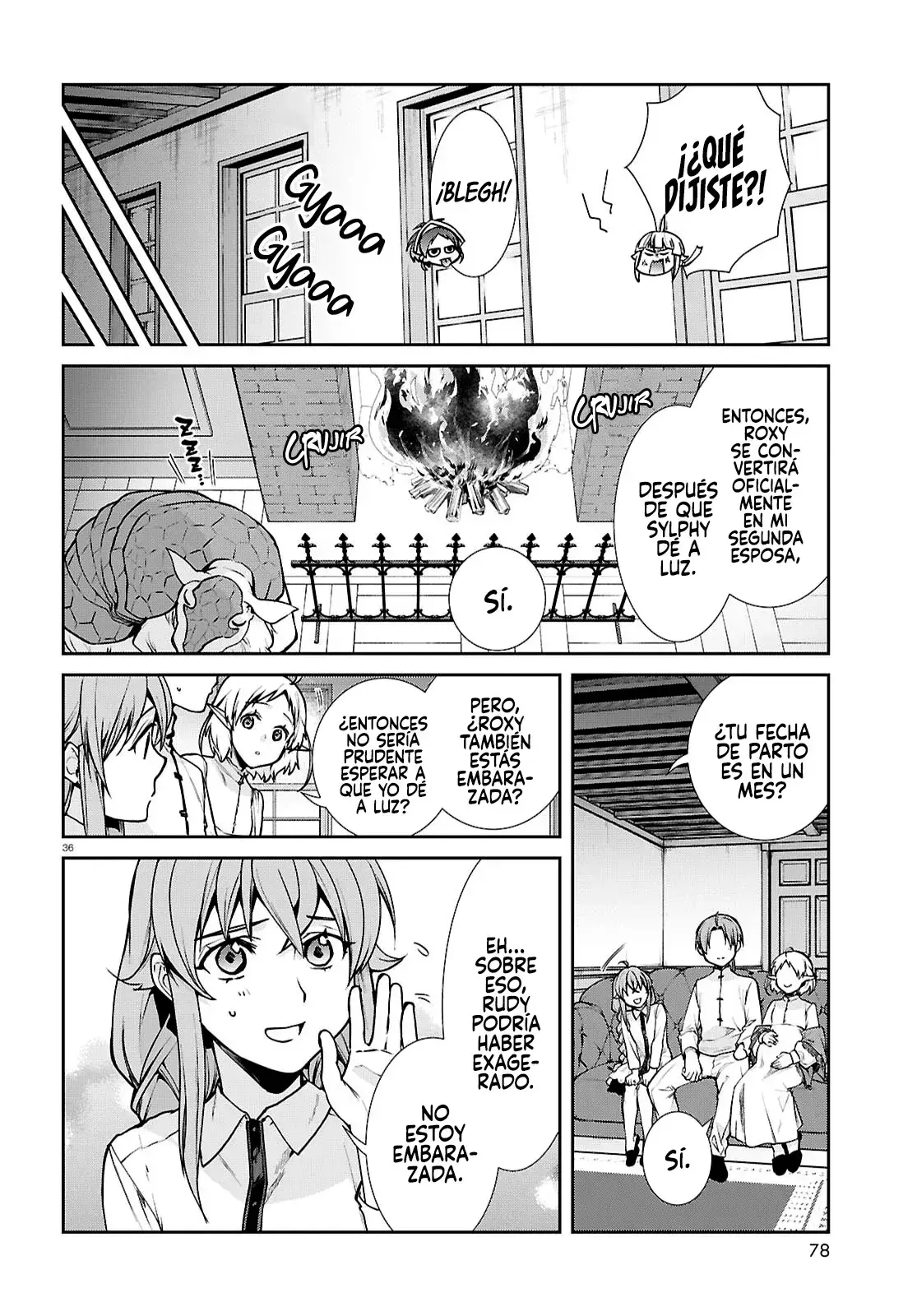 Página 40 — Mushoku Tensei: Isekai Ittara Honki Dasu (2014) Capítulo 116