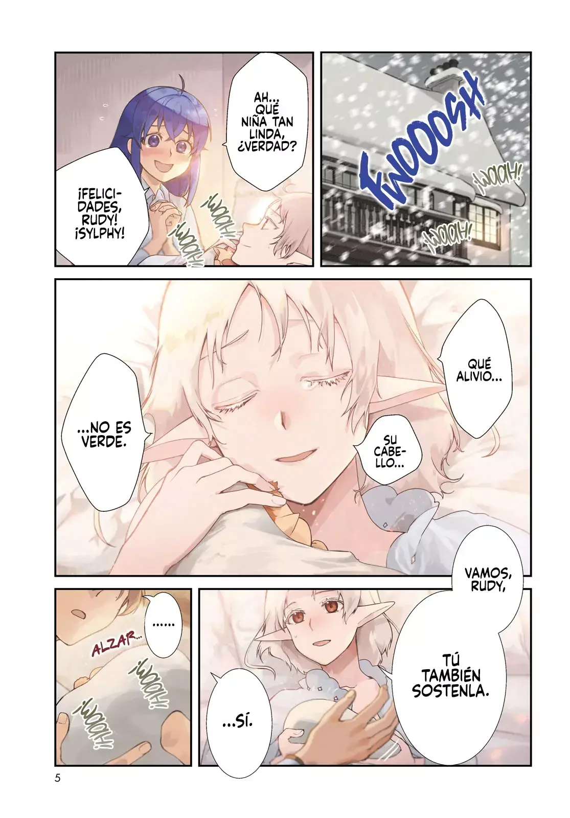 Página 5 — Mushoku Tensei: Isekai Ittara Honki Dasu (2014) Capítulo 117
