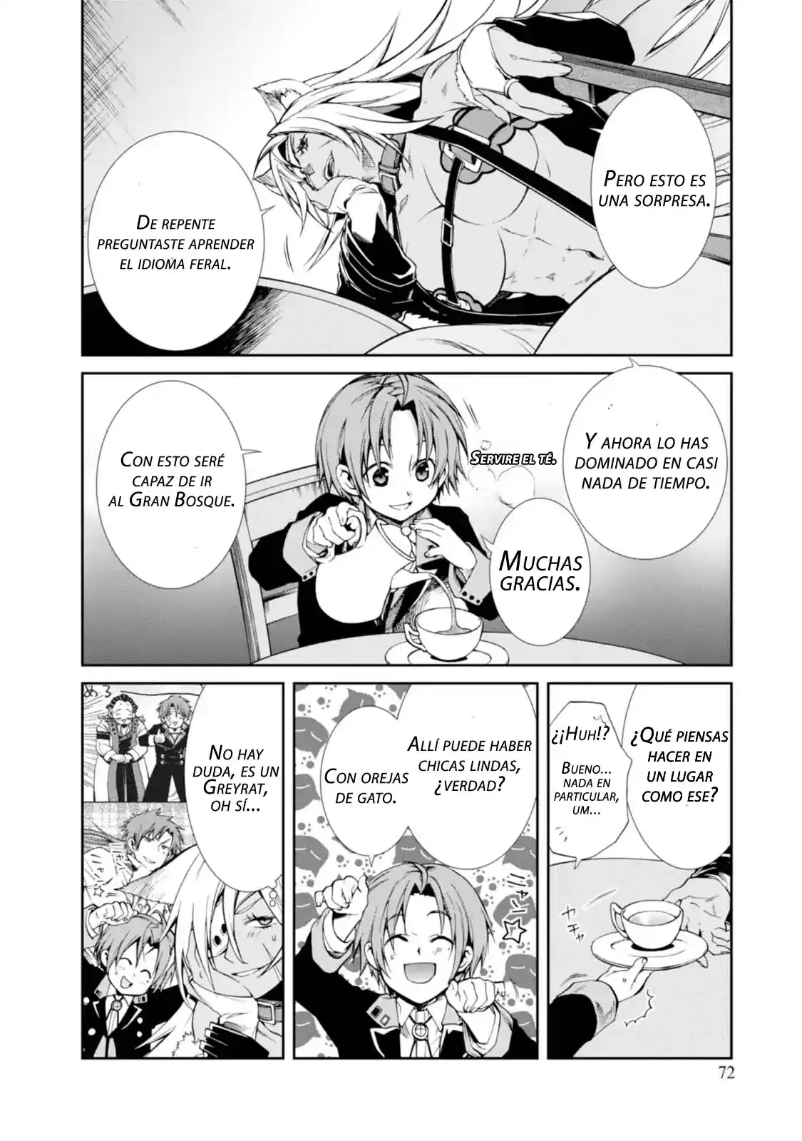 Página 5 — Mushoku Tensei: Isekai Ittara Honki Dasu (2014) Capítulo 14