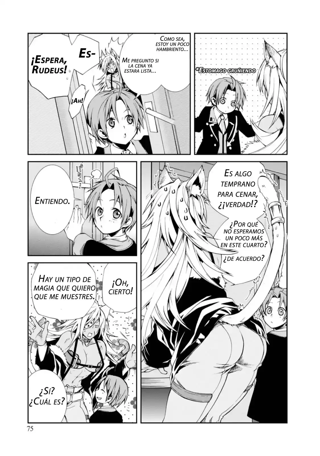 Página 8 — Mushoku Tensei: Isekai Ittara Honki Dasu (2014) Capítulo 14