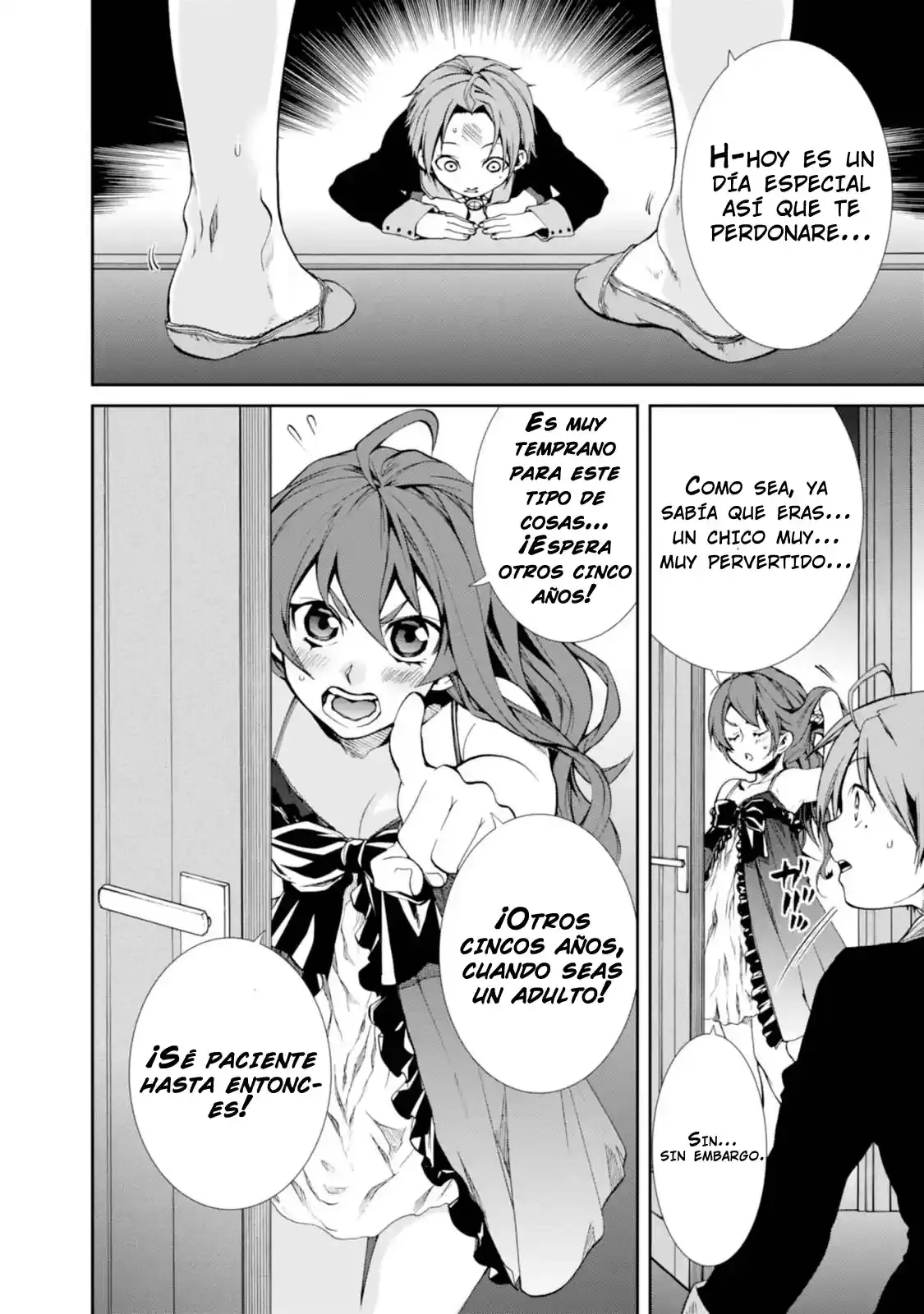 Página 15 — Mushoku Tensei: Isekai Ittara Honki Dasu (2014) Capítulo 15