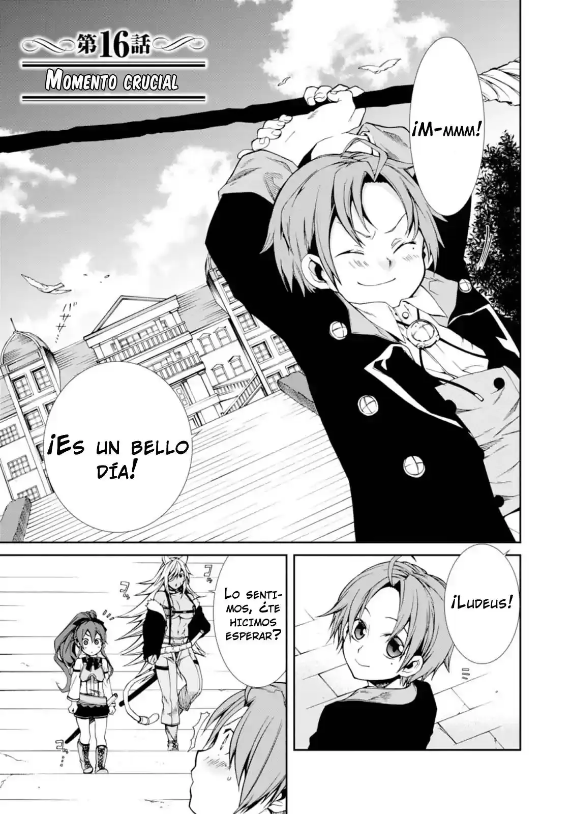Página 3 — Mushoku Tensei: Isekai Ittara Honki Dasu (2014) Capítulo 16