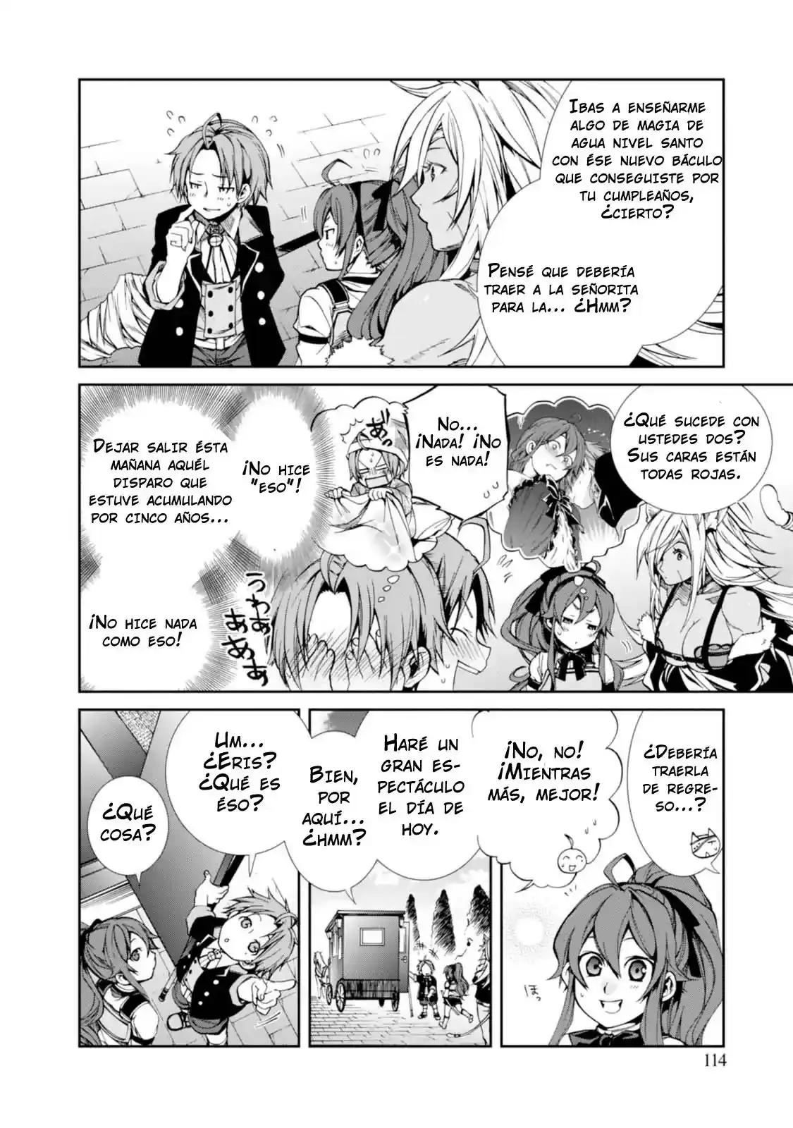 Página 4 — Mushoku Tensei: Isekai Ittara Honki Dasu (2014) Capítulo 16