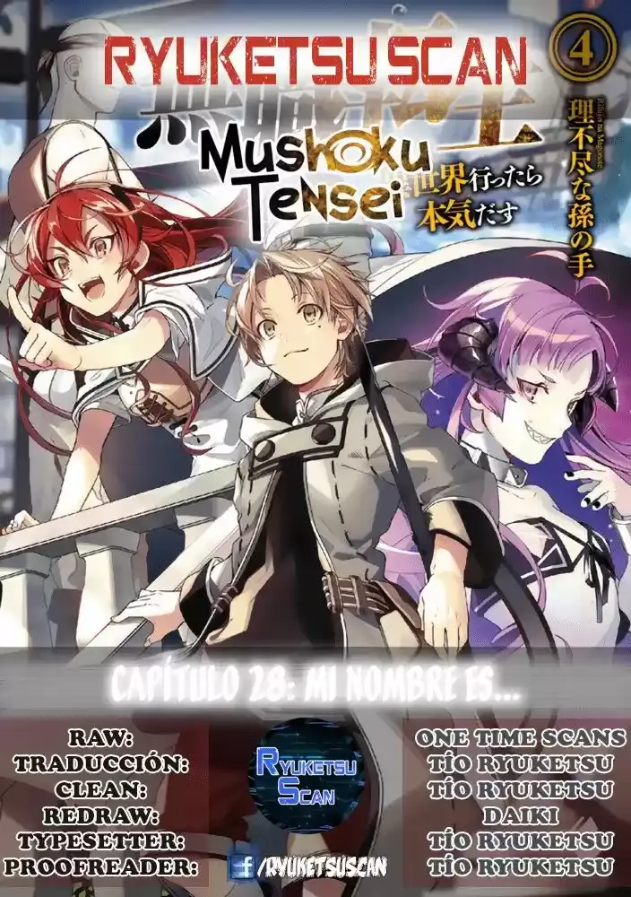 Página 1 — Mushoku Tensei: Isekai Ittara Honki Dasu (2014) Capítulo 28