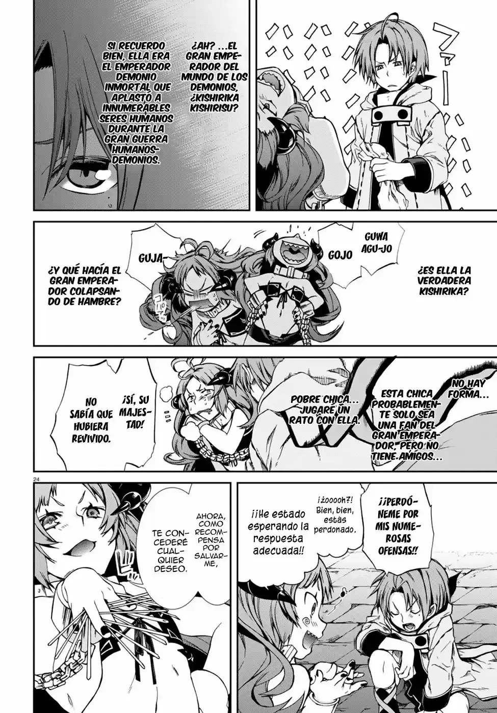 Página 27 — Mushoku Tensei: Isekai Ittara Honki Dasu (2014) Capítulo 28