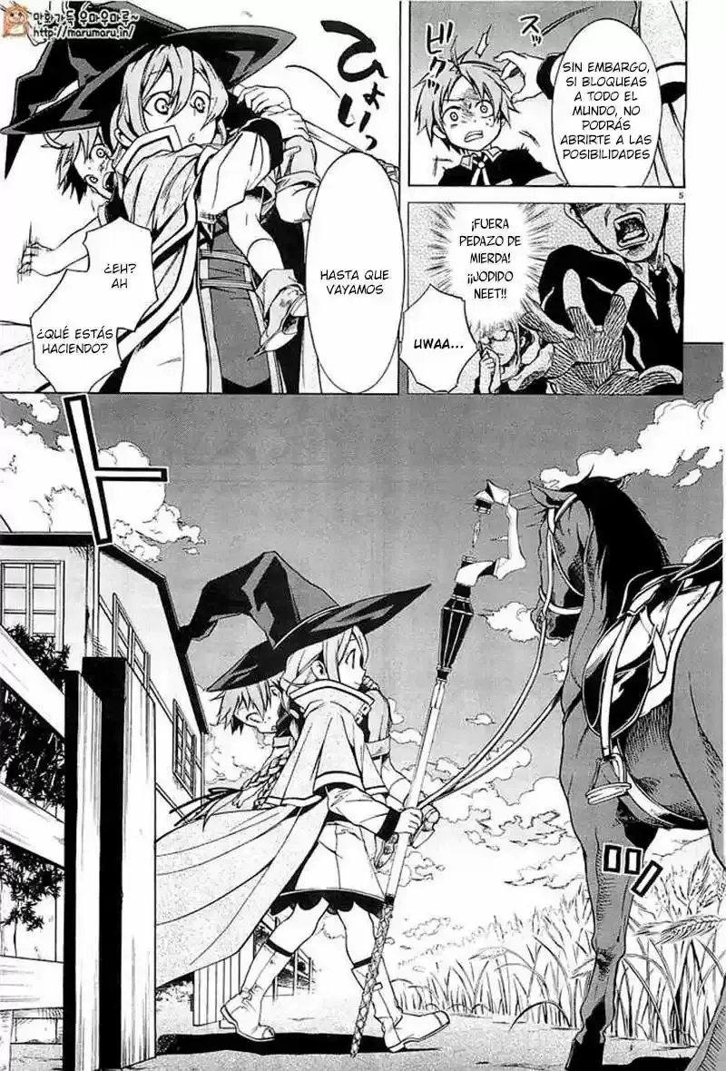 Página 6 — Mushoku Tensei: Isekai Ittara Honki Dasu (2014) Capítulo 3