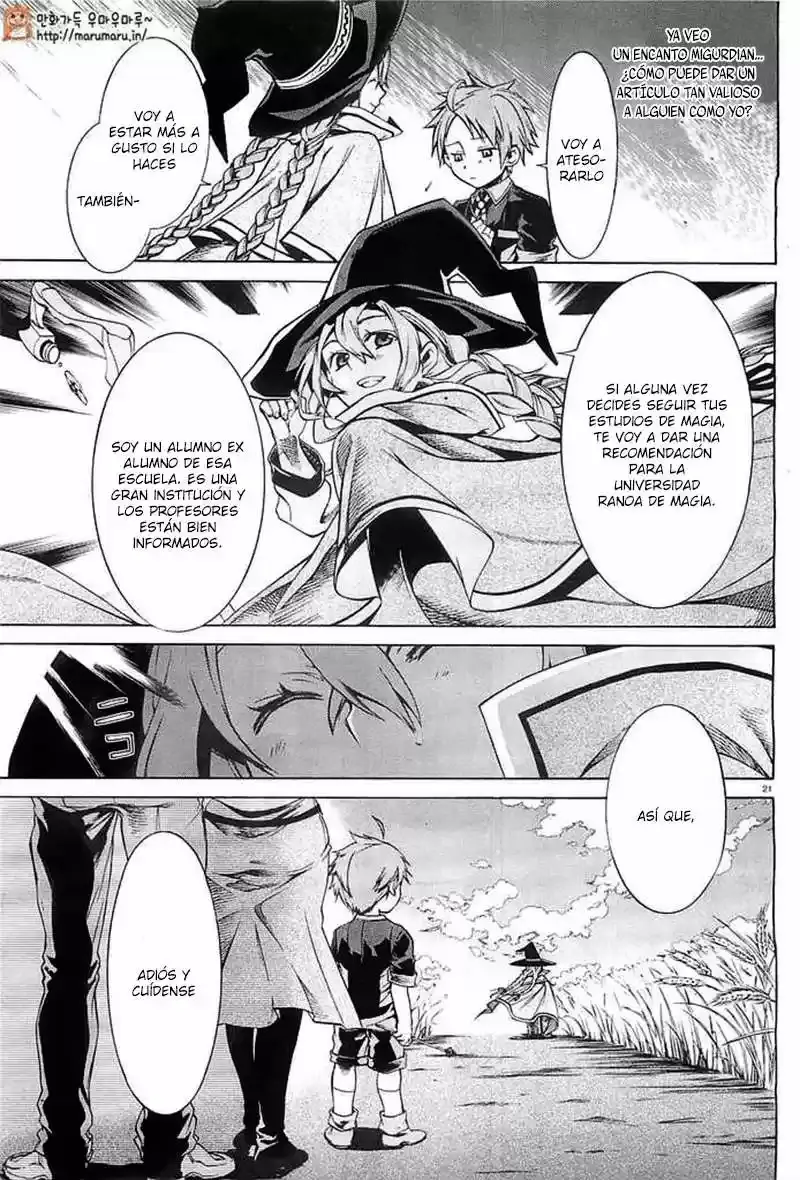Página 21 — Mushoku Tensei: Isekai Ittara Honki Dasu (2014) Capítulo 3