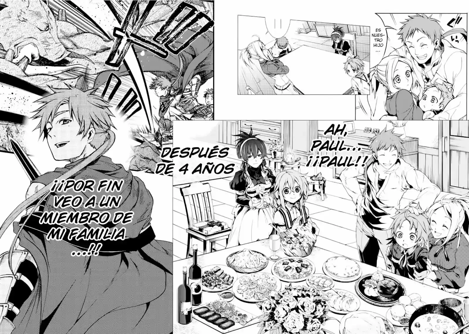 Página 3 — Mushoku Tensei: Isekai Ittara Honki Dasu (2014) Capítulo 34