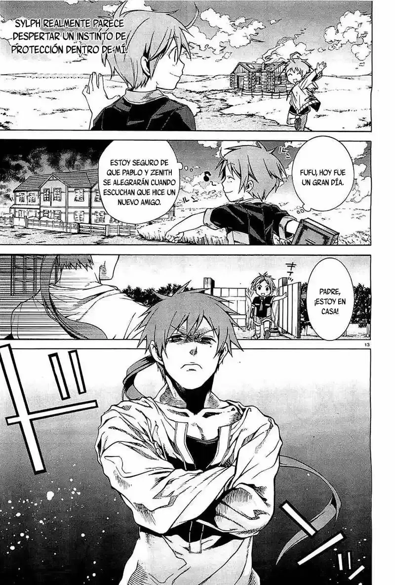 Página 14 — Mushoku Tensei: Isekai Ittara Honki Dasu (2014) Capítulo 4
