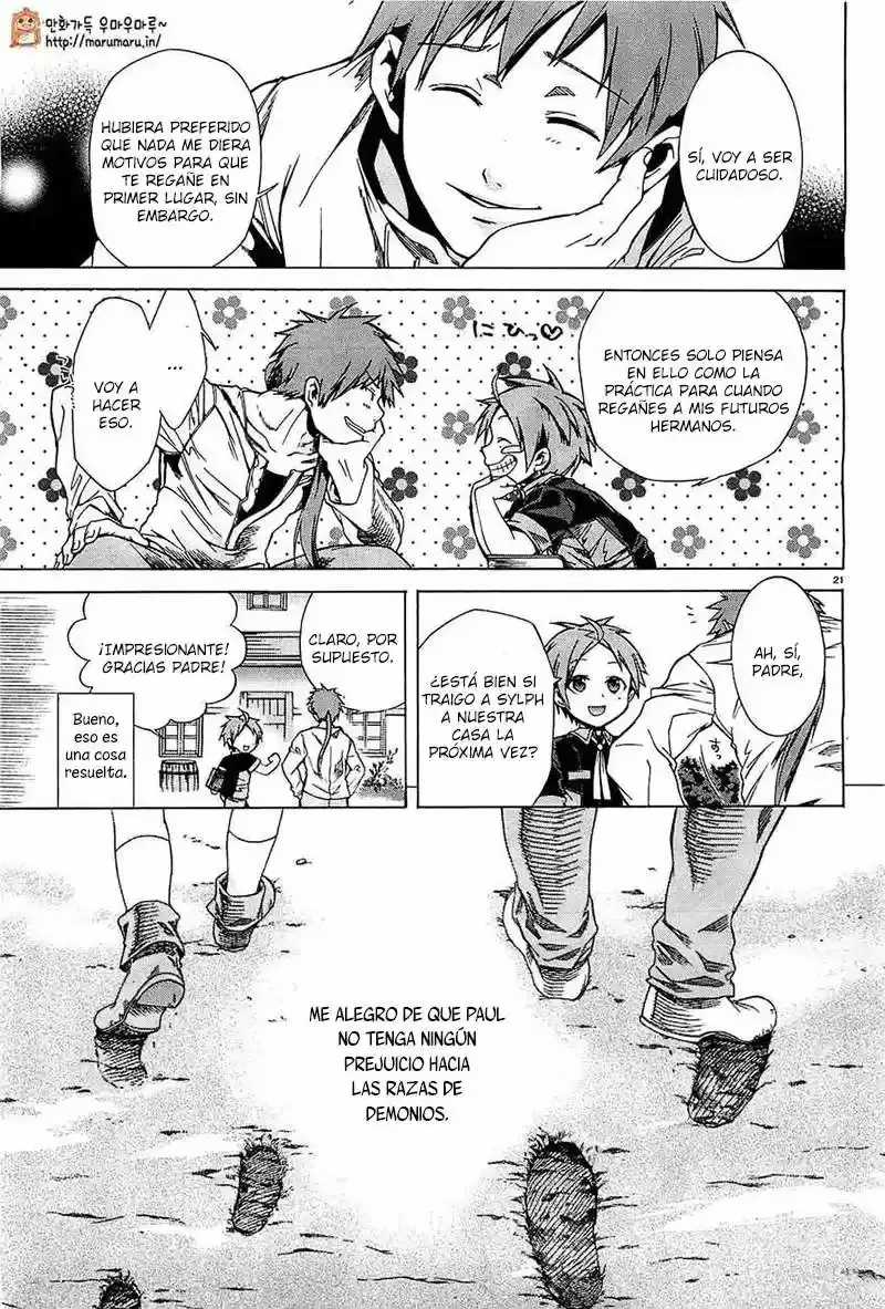 Página 22 — Mushoku Tensei: Isekai Ittara Honki Dasu (2014) Capítulo 4