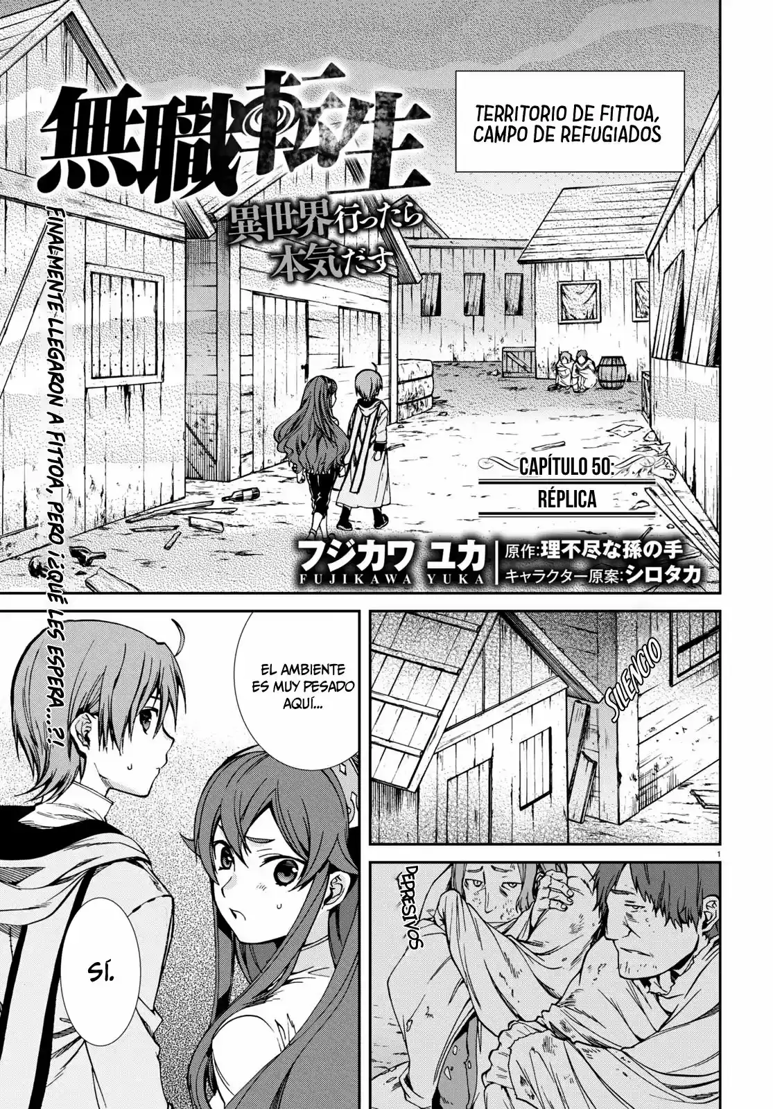 Página 2 — Mushoku Tensei: Isekai Ittara Honki Dasu (2014) Capítulo 50