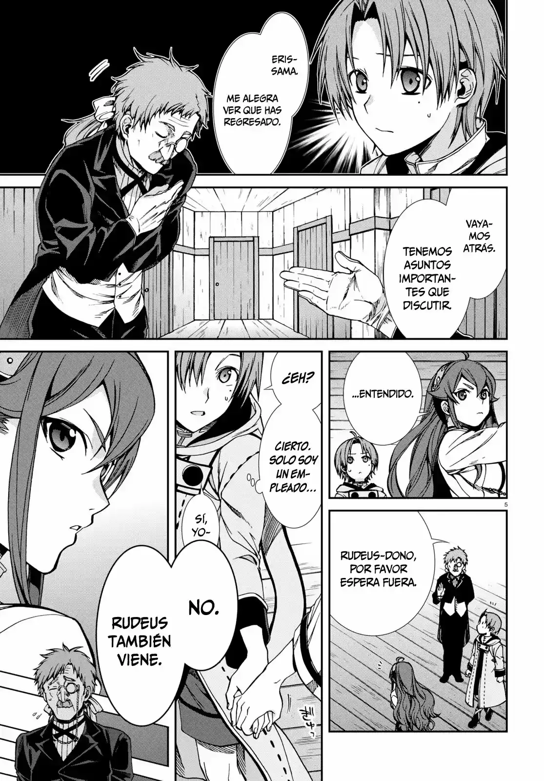 Página 6 — Mushoku Tensei: Isekai Ittara Honki Dasu (2014) Capítulo 50