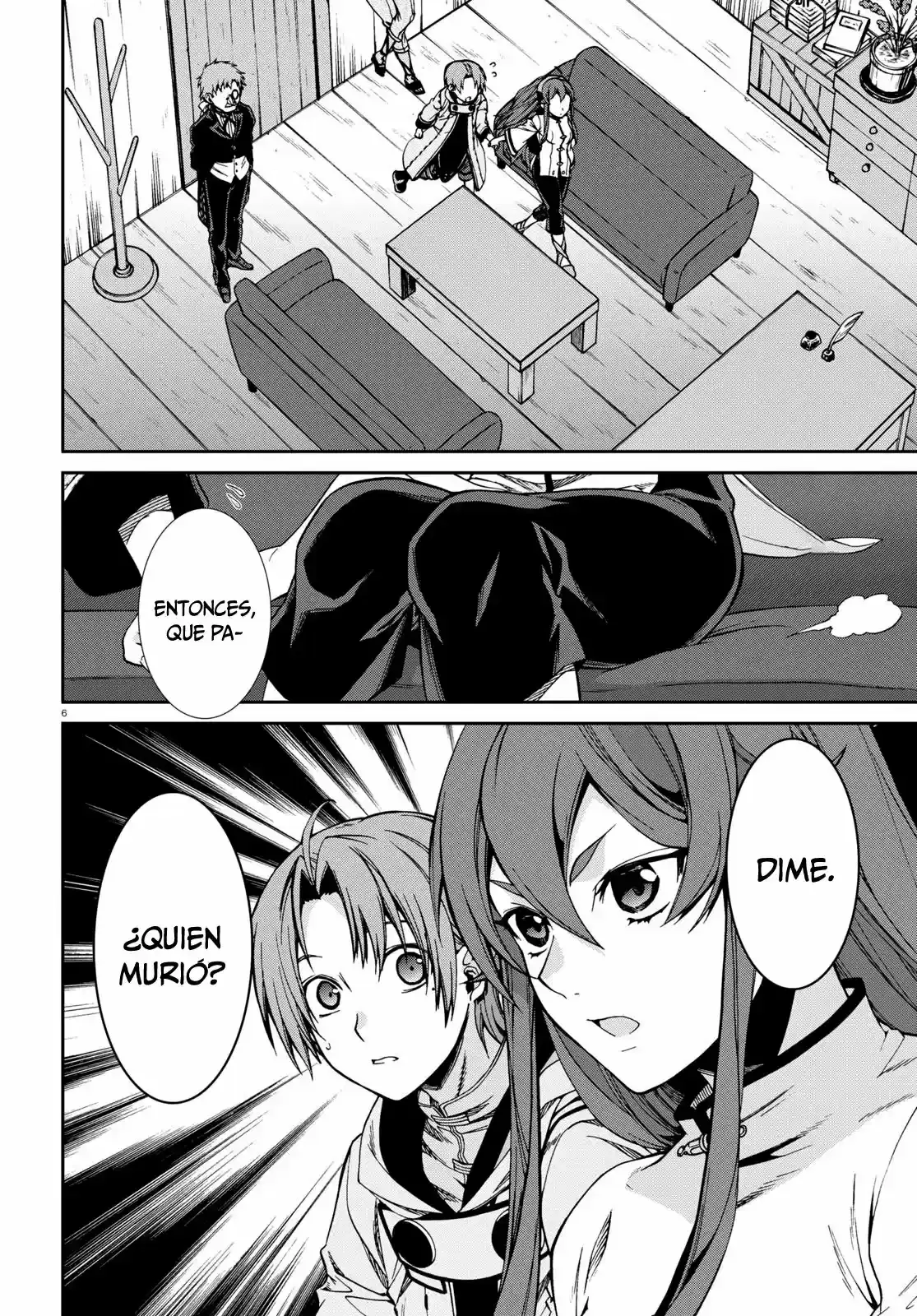 Página 7 — Mushoku Tensei: Isekai Ittara Honki Dasu (2014) Capítulo 50