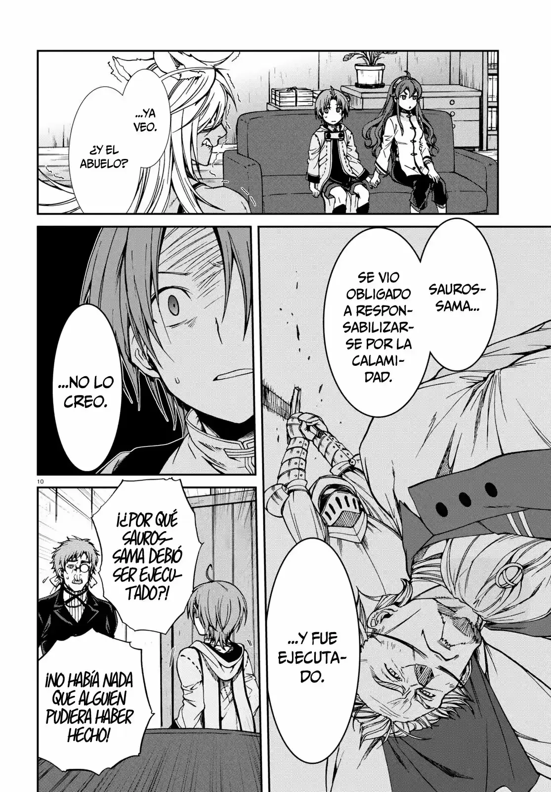 Página 11 — Mushoku Tensei: Isekai Ittara Honki Dasu (2014) Capítulo 50