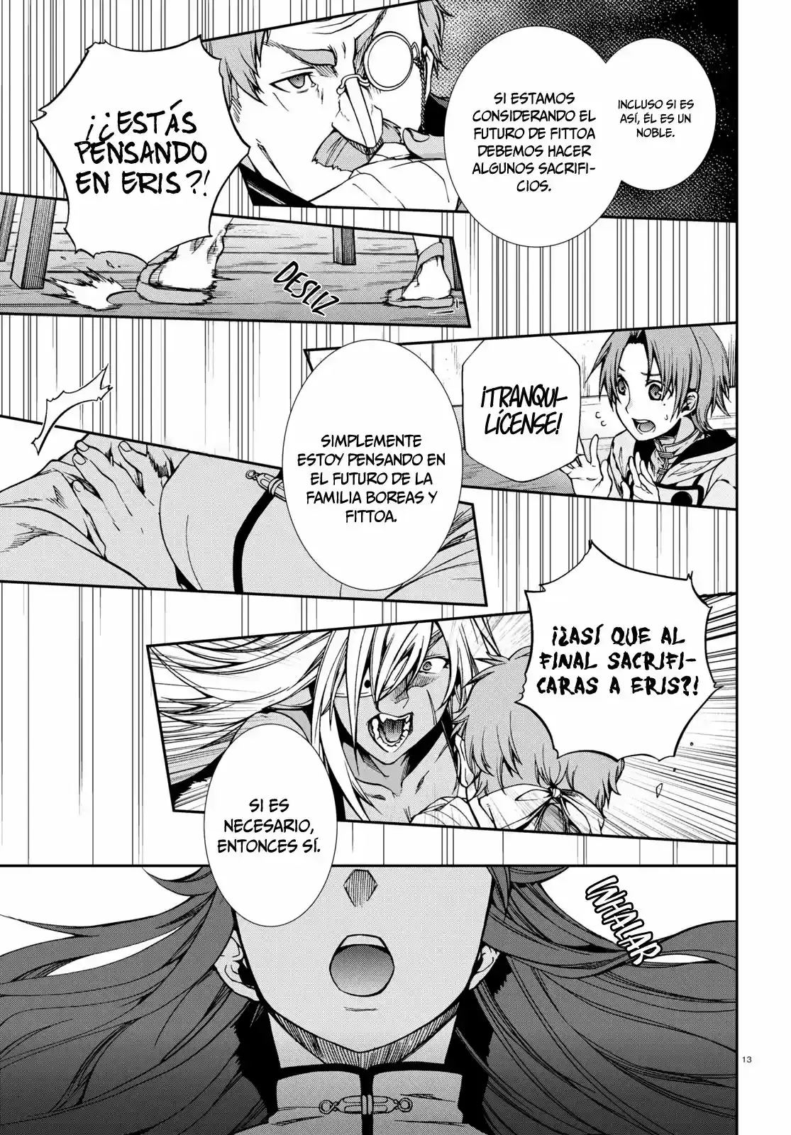 Página 14 — Mushoku Tensei: Isekai Ittara Honki Dasu (2014) Capítulo 50
