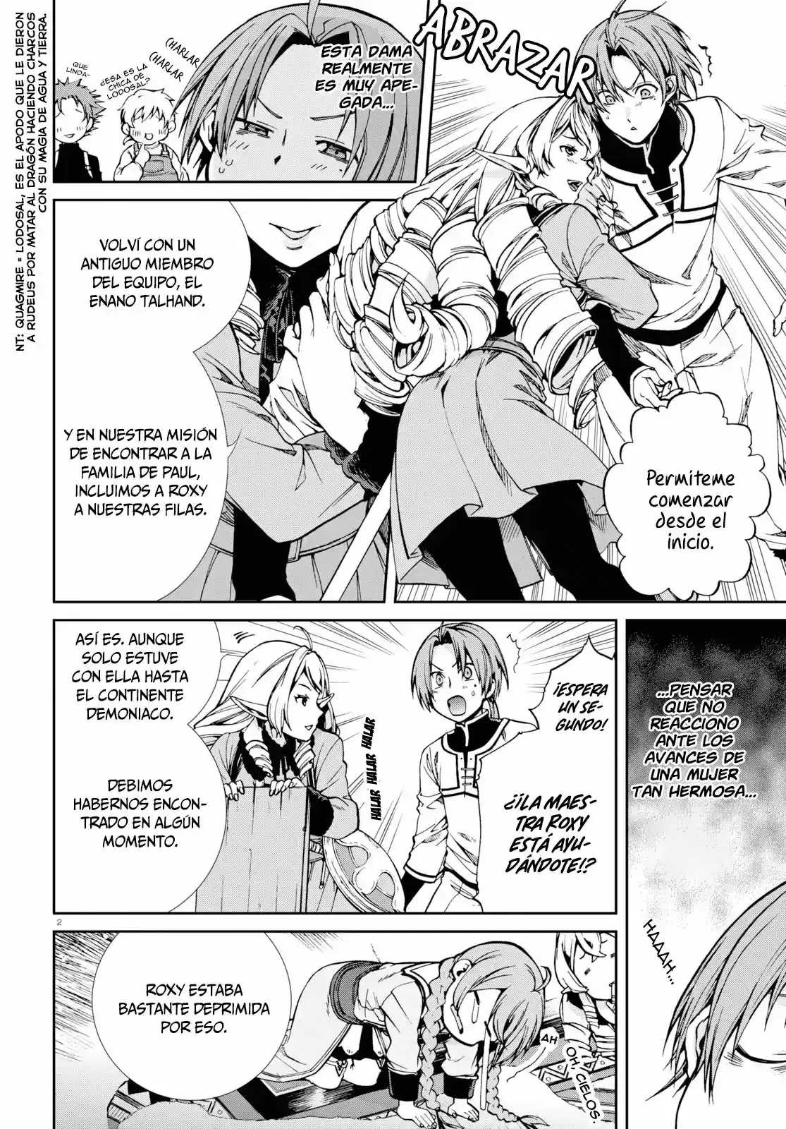 Página 3 — Mushoku Tensei: Isekai Ittara Honki Dasu (2014) Capítulo 53