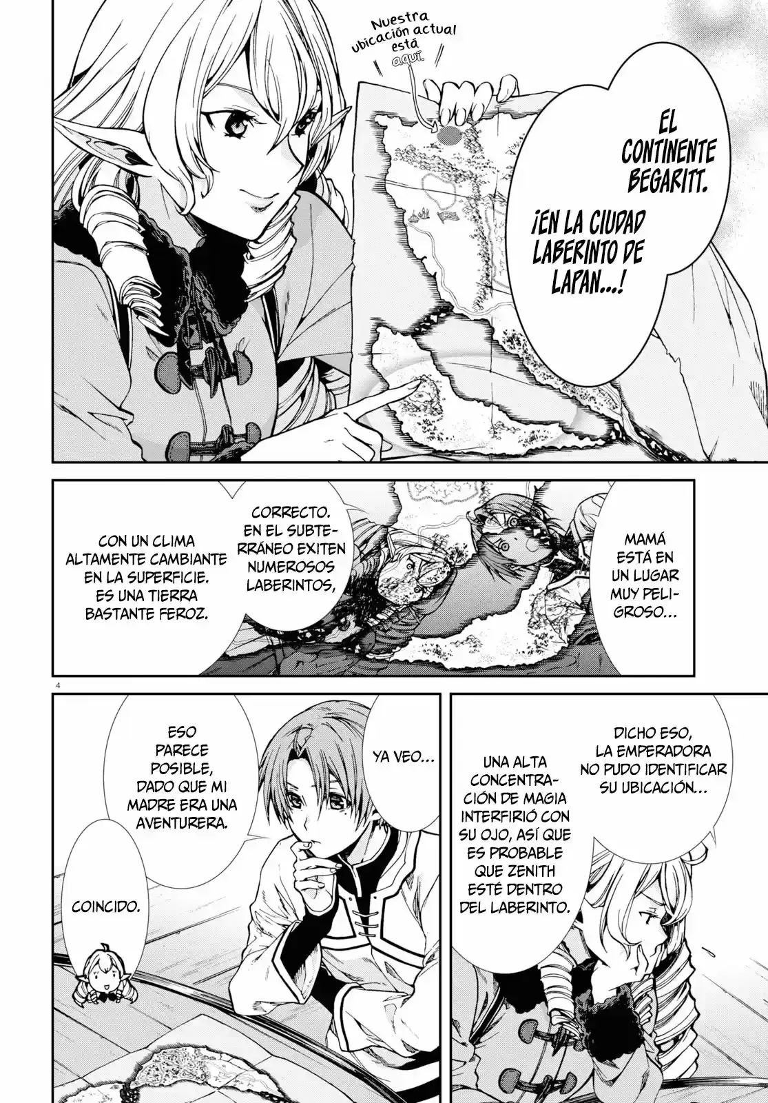 Página 5 — Mushoku Tensei: Isekai Ittara Honki Dasu (2014) Capítulo 53