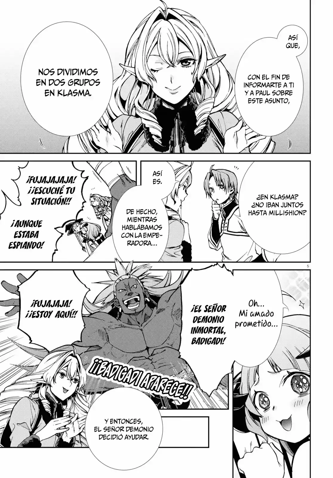 Página 6 — Mushoku Tensei: Isekai Ittara Honki Dasu (2014) Capítulo 53