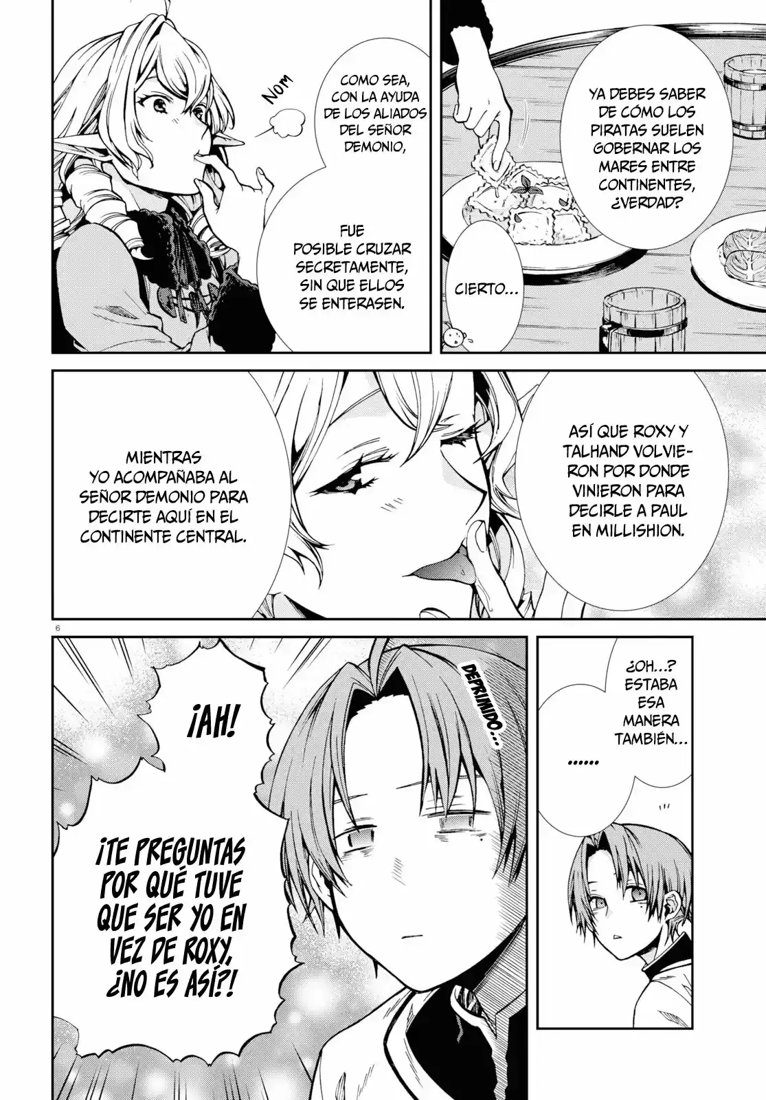 Página 7 — Mushoku Tensei: Isekai Ittara Honki Dasu (2014) Capítulo 53