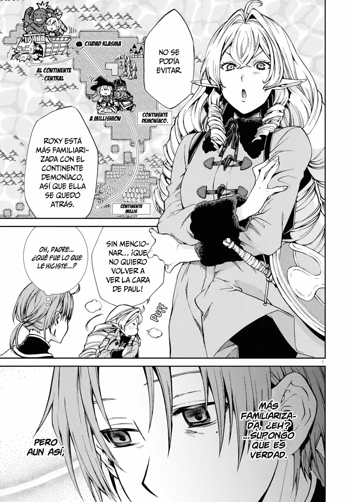 Página 8 — Mushoku Tensei: Isekai Ittara Honki Dasu (2014) Capítulo 53