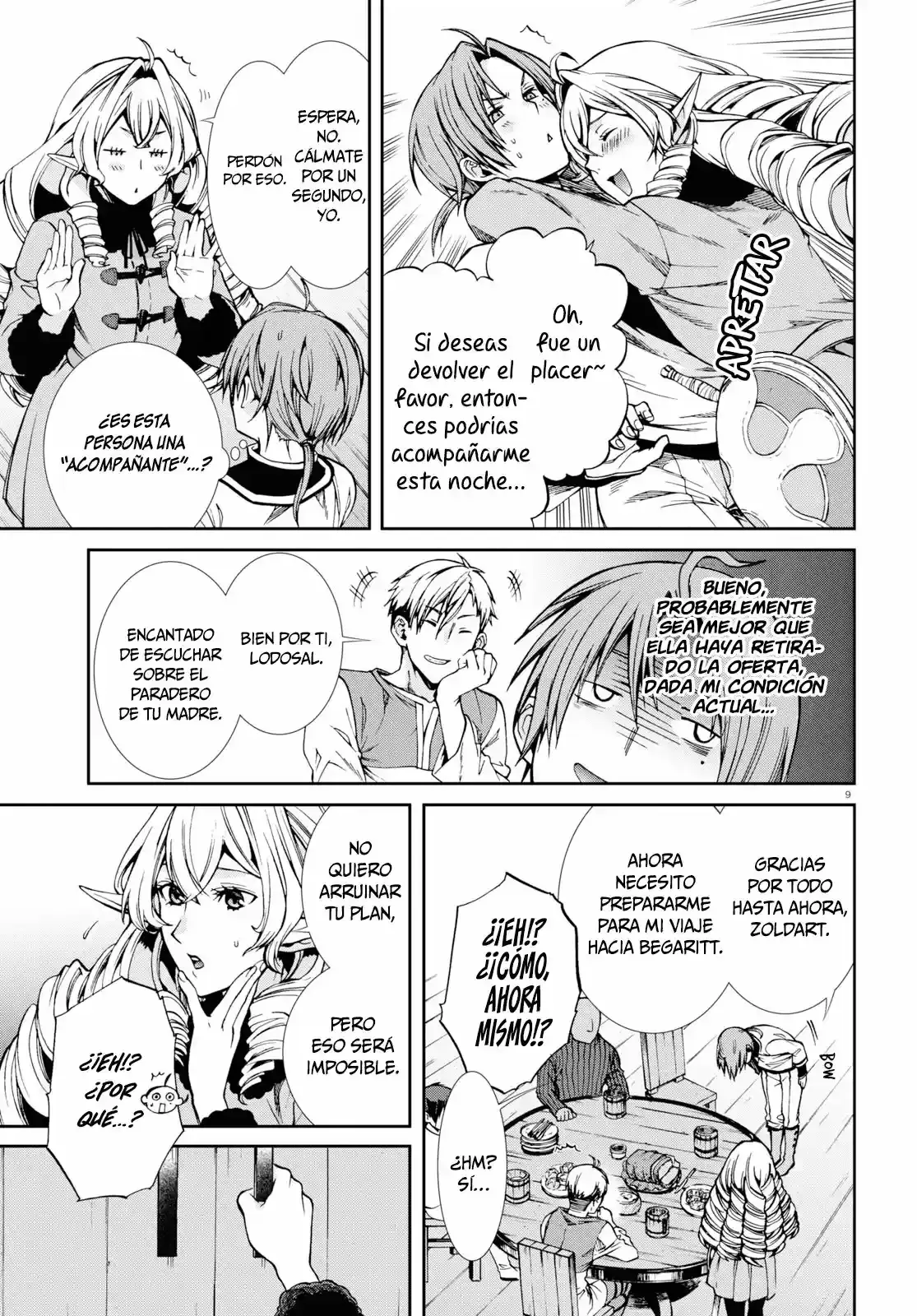Página 10 — Mushoku Tensei: Isekai Ittara Honki Dasu (2014) Capítulo 53