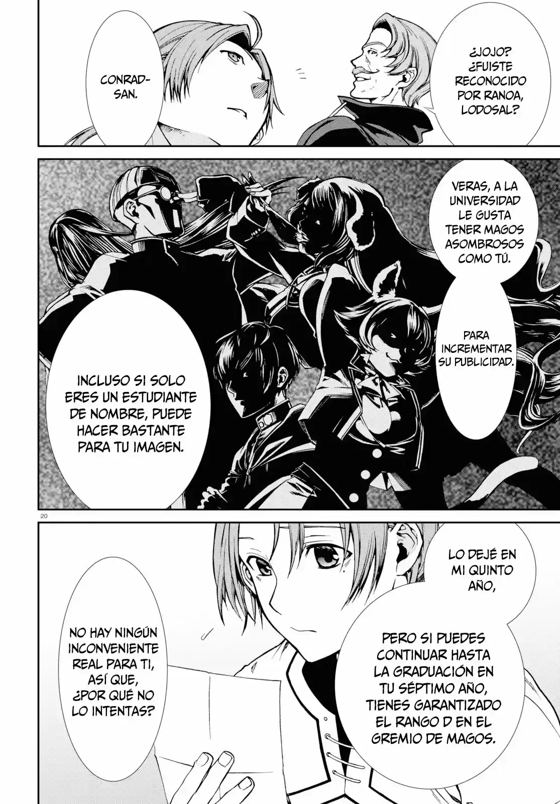 Página 21 — Mushoku Tensei: Isekai Ittara Honki Dasu (2014) Capítulo 53
