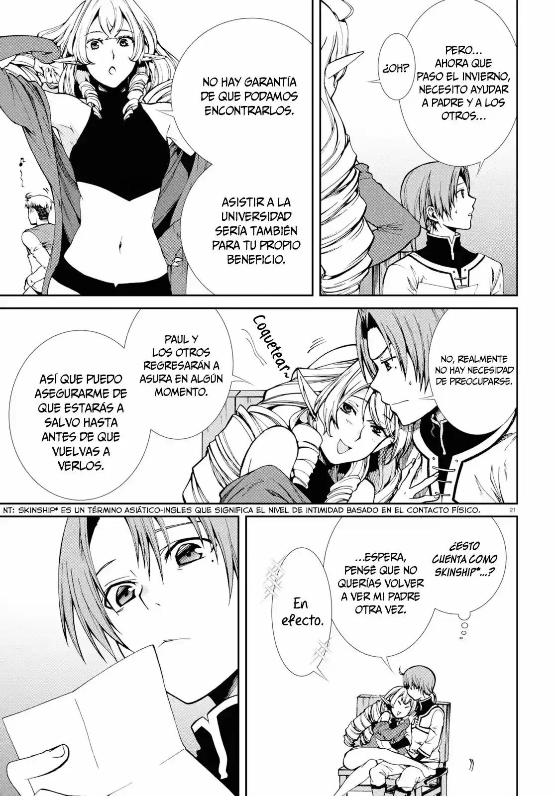 Página 22 — Mushoku Tensei: Isekai Ittara Honki Dasu (2014) Capítulo 53