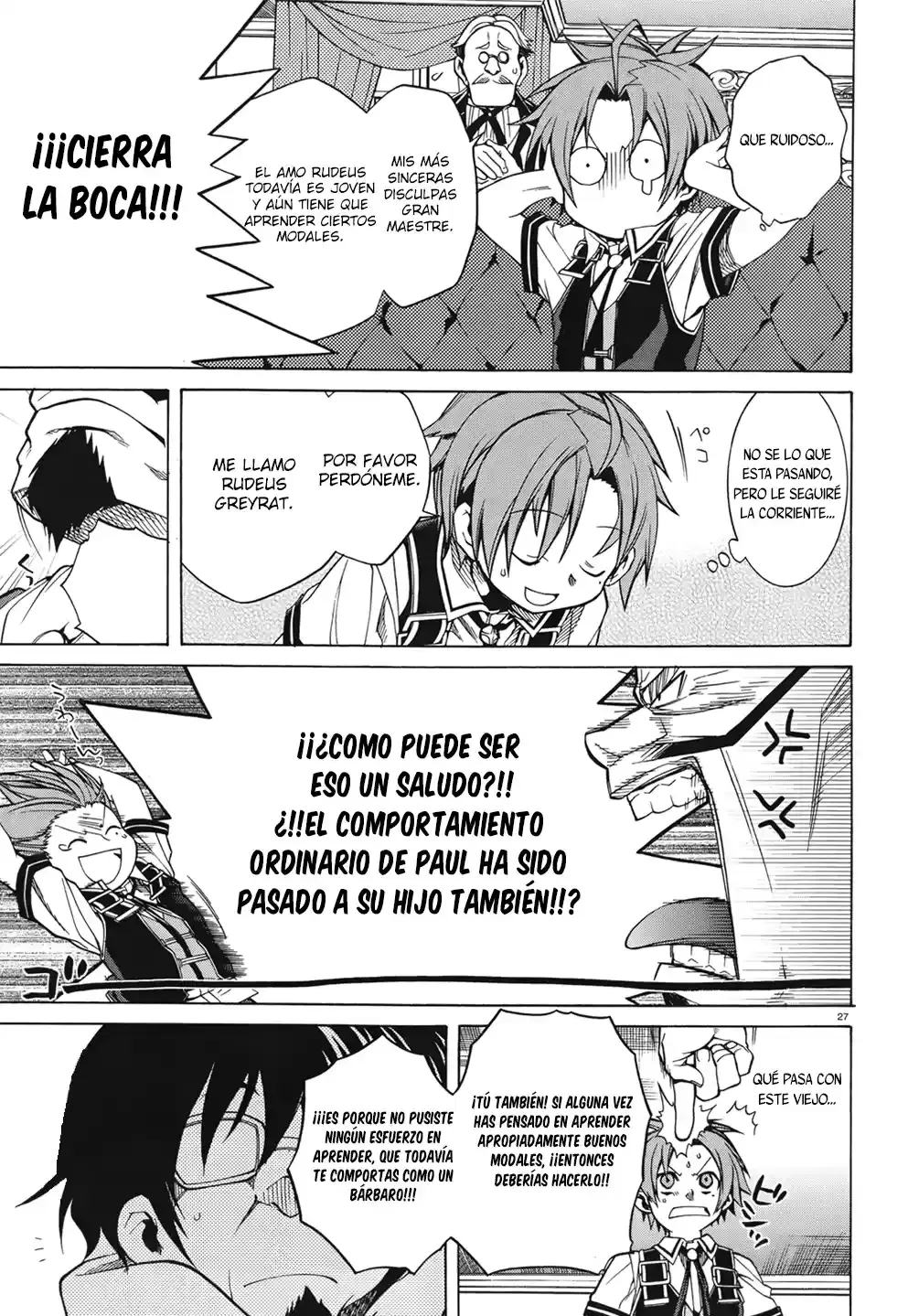 Página 30 — Mushoku Tensei: Isekai Ittara Honki Dasu (2014) Capítulo 6