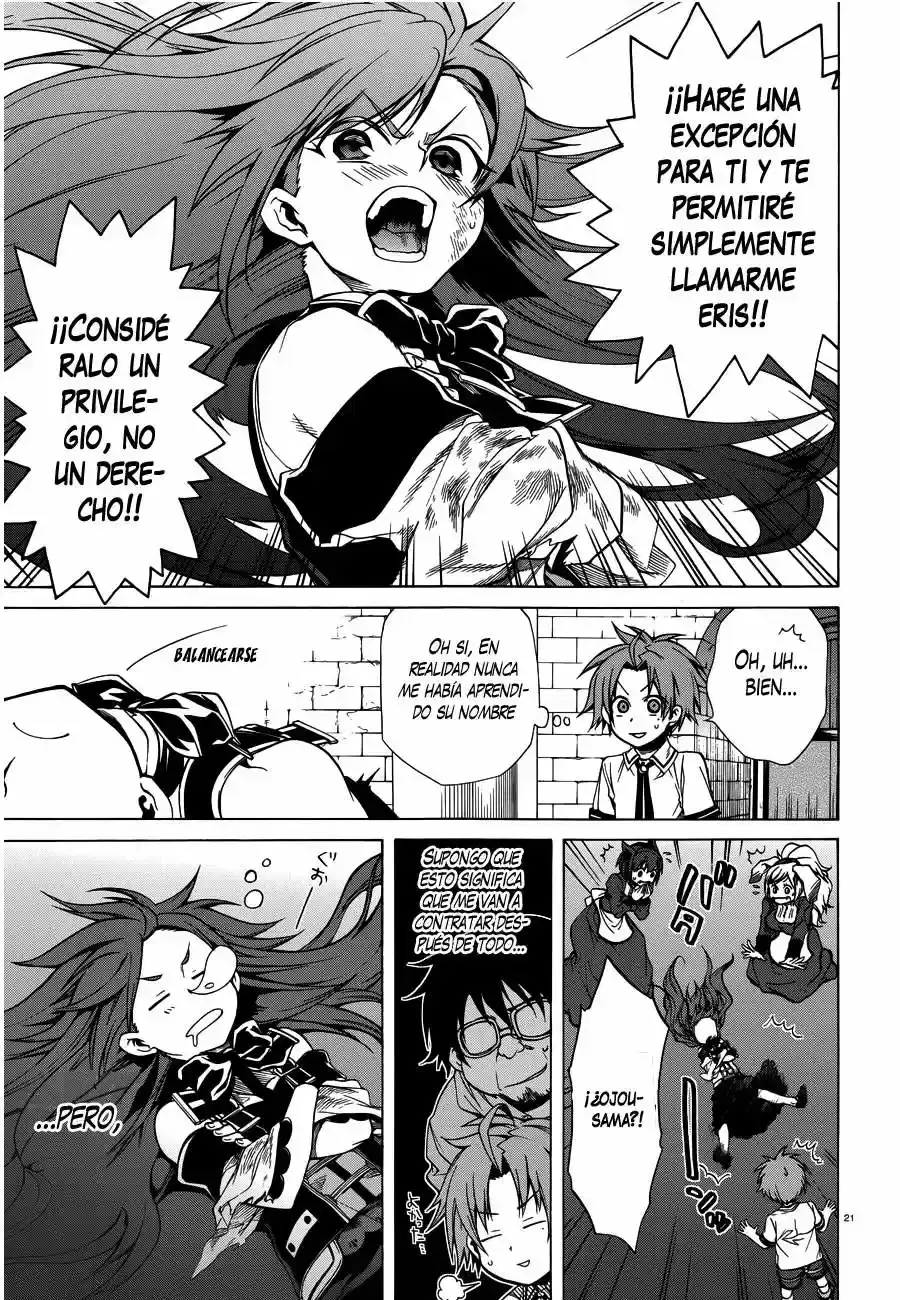 Página 21 — Mushoku Tensei: Isekai Ittara Honki Dasu (2014) Capítulo 8