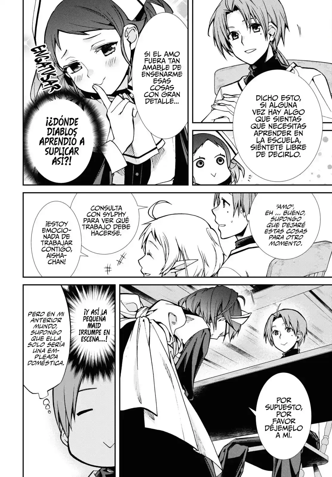 Página 6 — Mushoku Tensei: Isekai Ittara Honki Dasu (2014) Capítulo 90