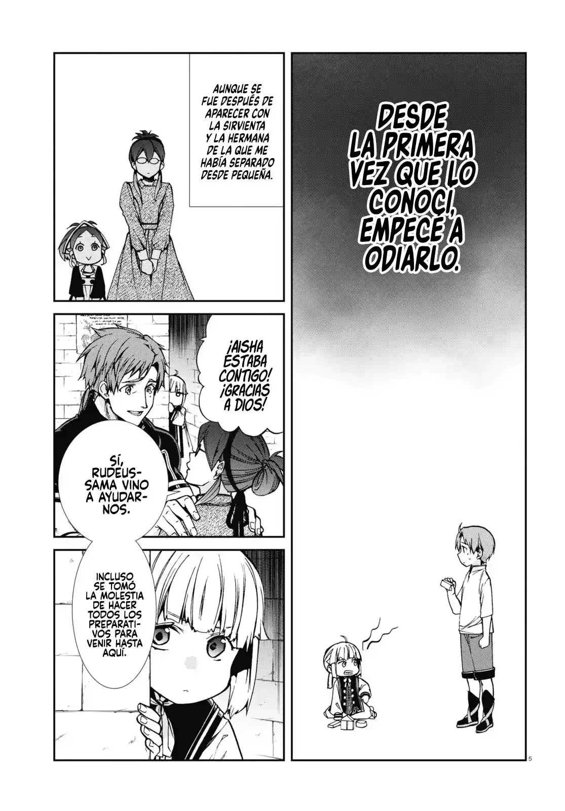 Página 7 — Mushoku Tensei: Isekai Ittara Honki Dasu (2014) Capítulo 94