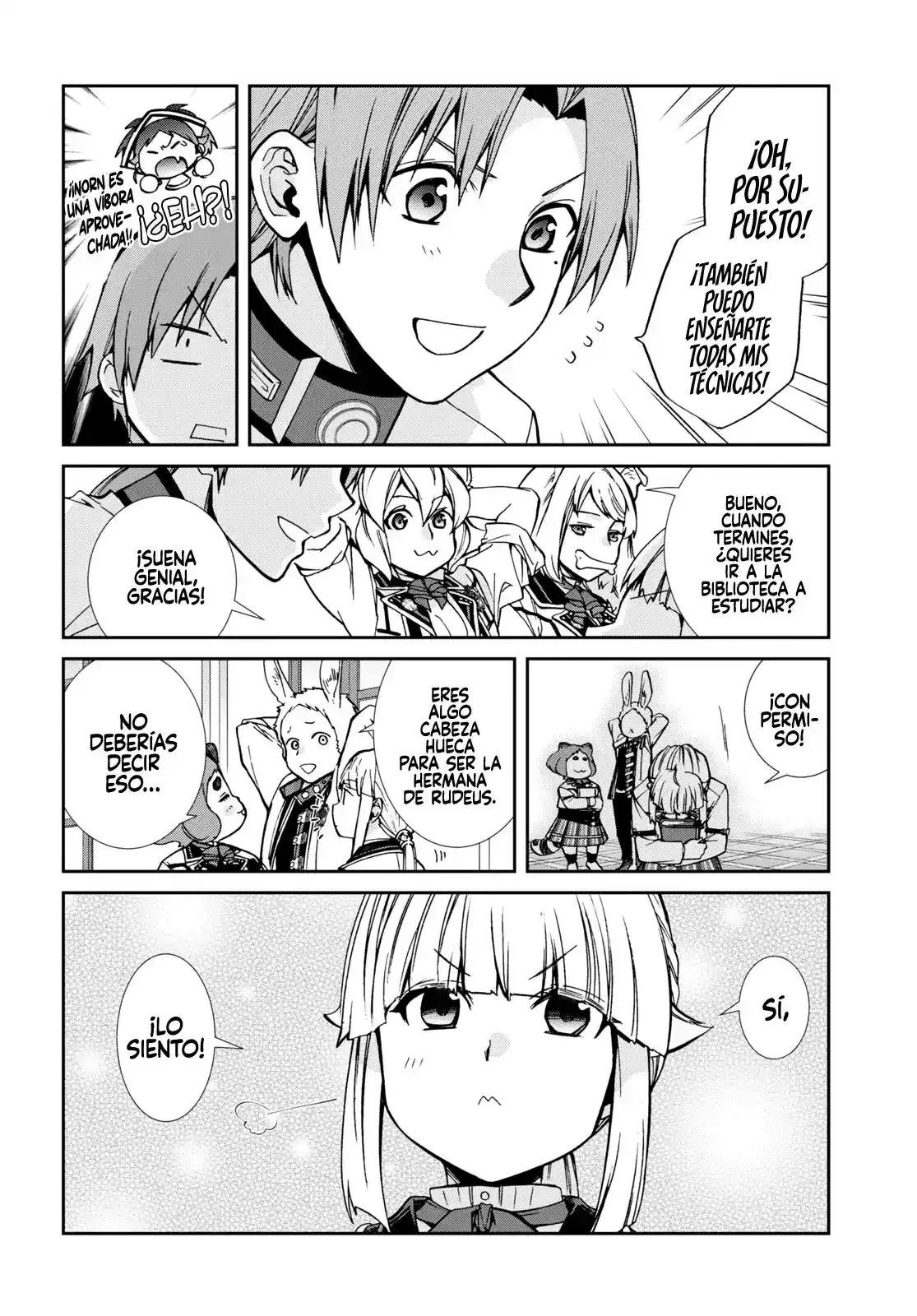 Página 8 — Mushoku Tensei: Isekai Ittara Honki Dasu (2014) Capítulo 95