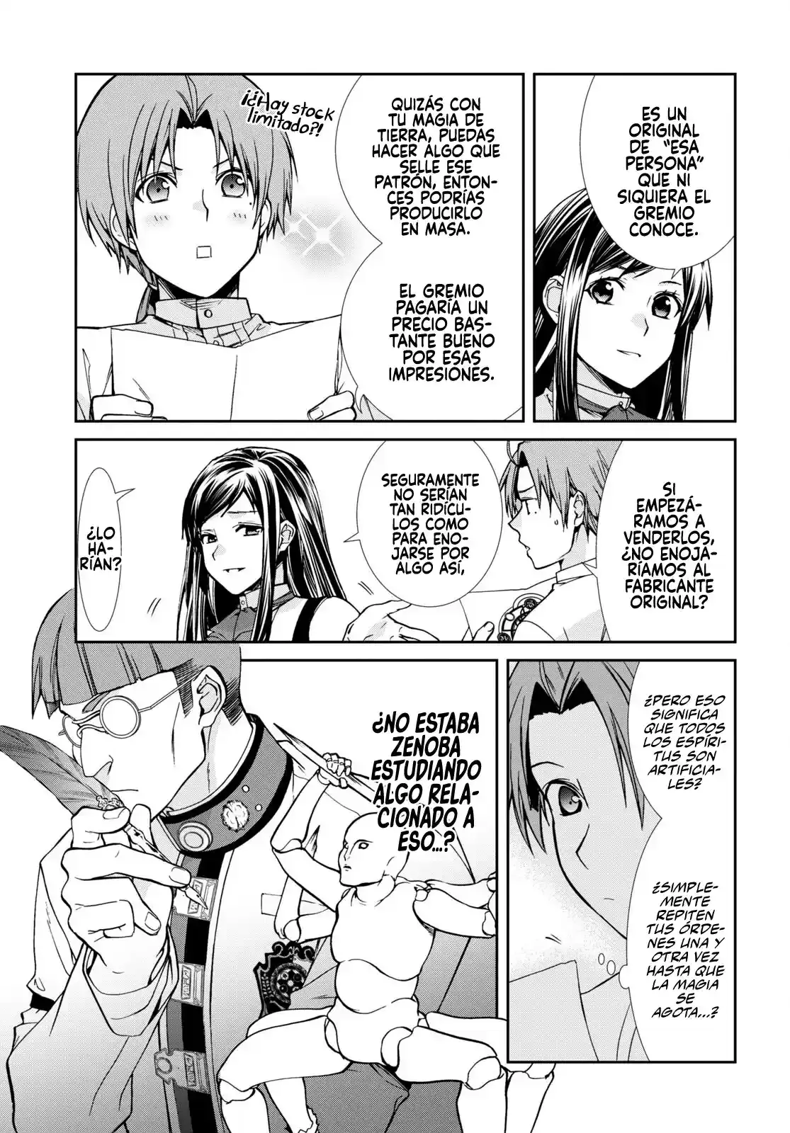 Página 9 — Mushoku Tensei: Isekai Ittara Honki Dasu (2014) Capítulo 96