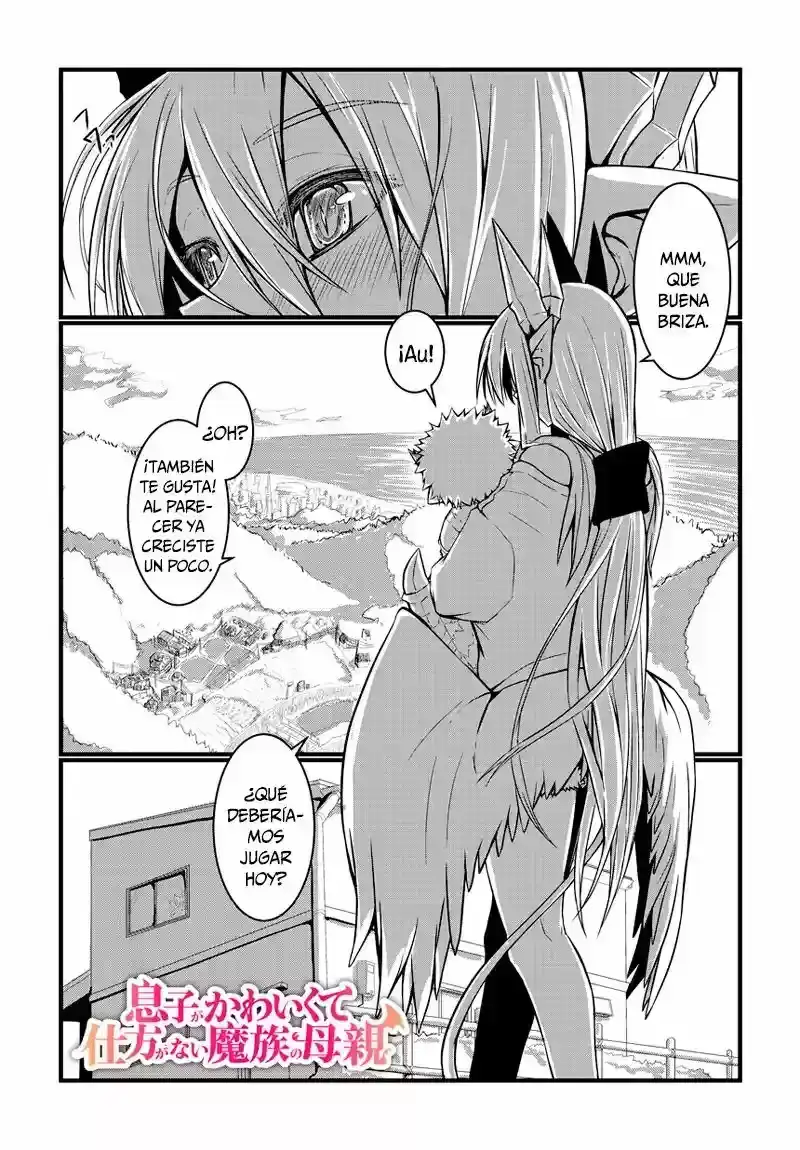 Página 2 — Musuko ga Kawaikute Shikataganai Mazoku no Hahaoya Capítulo 2