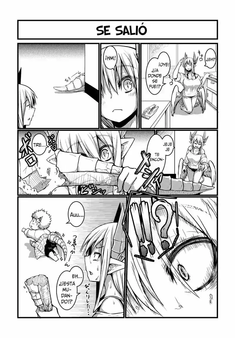 Página 4 — Musuko ga Kawaikute Shikataganai Mazoku no Hahaoya Capítulo 2