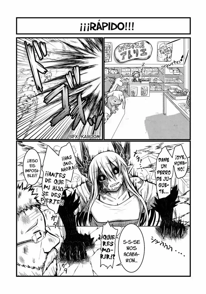 Página 4 — Musuko ga Kawaikute Shikataganai Mazoku no Hahaoya Capítulo 3