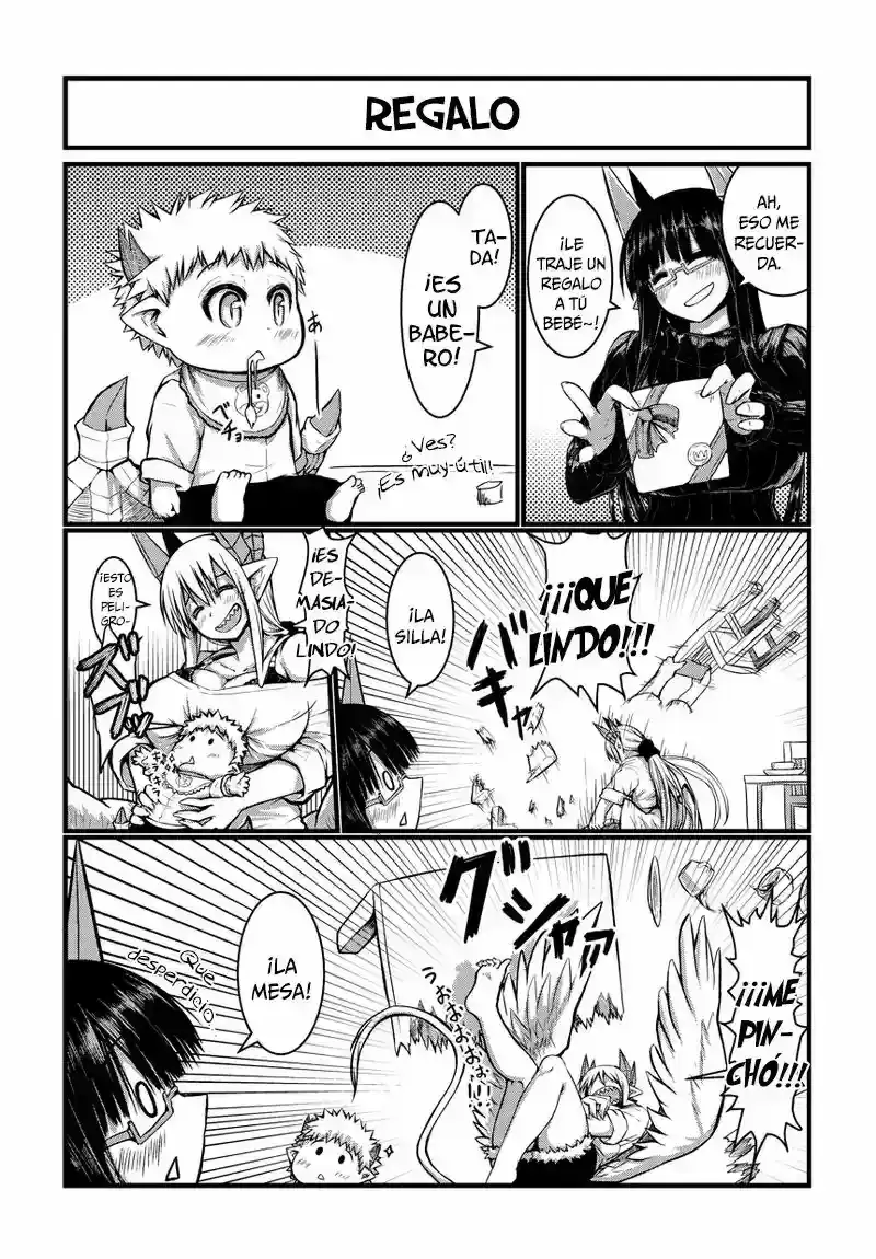 Página 4 — Musuko ga Kawaikute Shikataganai Mazoku no Hahaoya Capítulo 4
