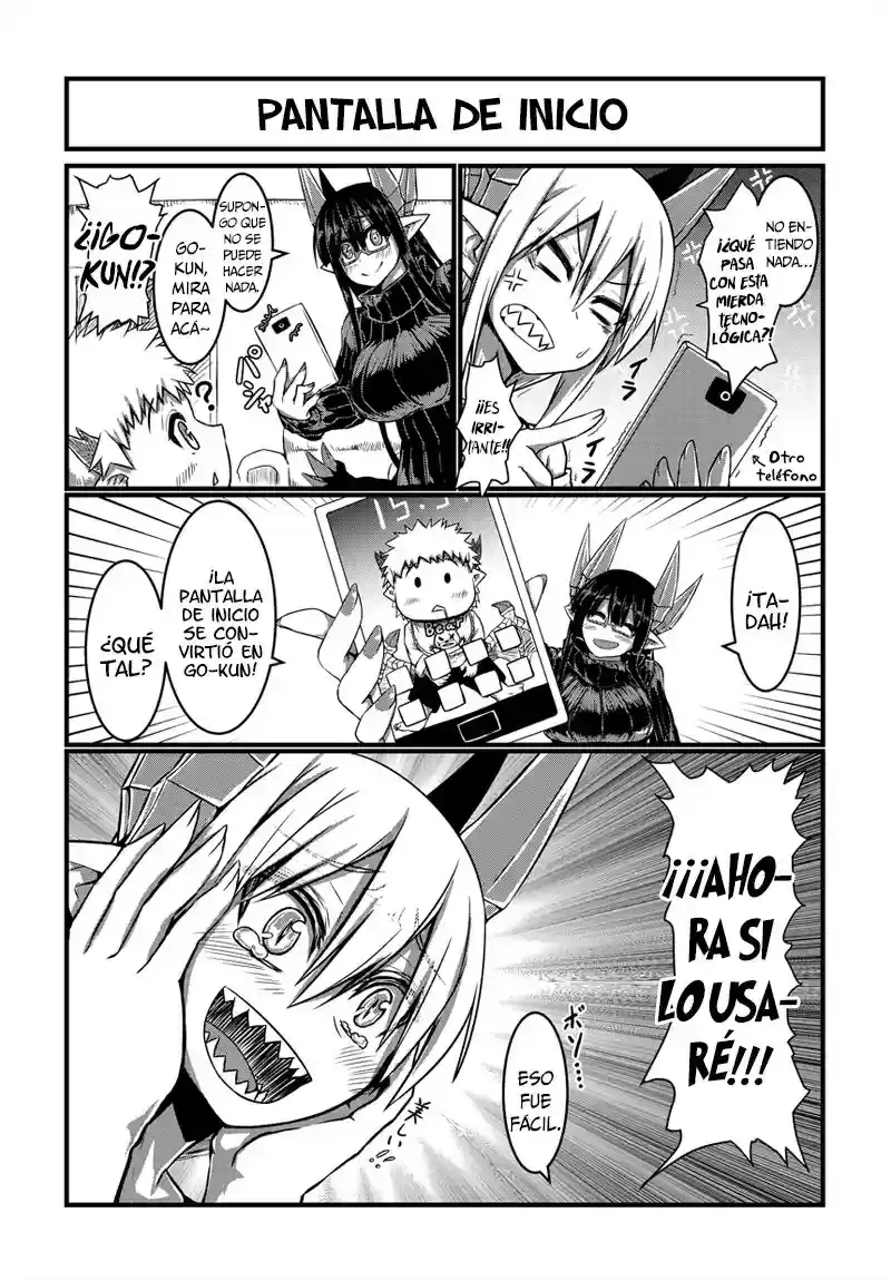 Página 4 — Musuko ga Kawaikute Shikataganai Mazoku no Hahaoya Capítulo 6