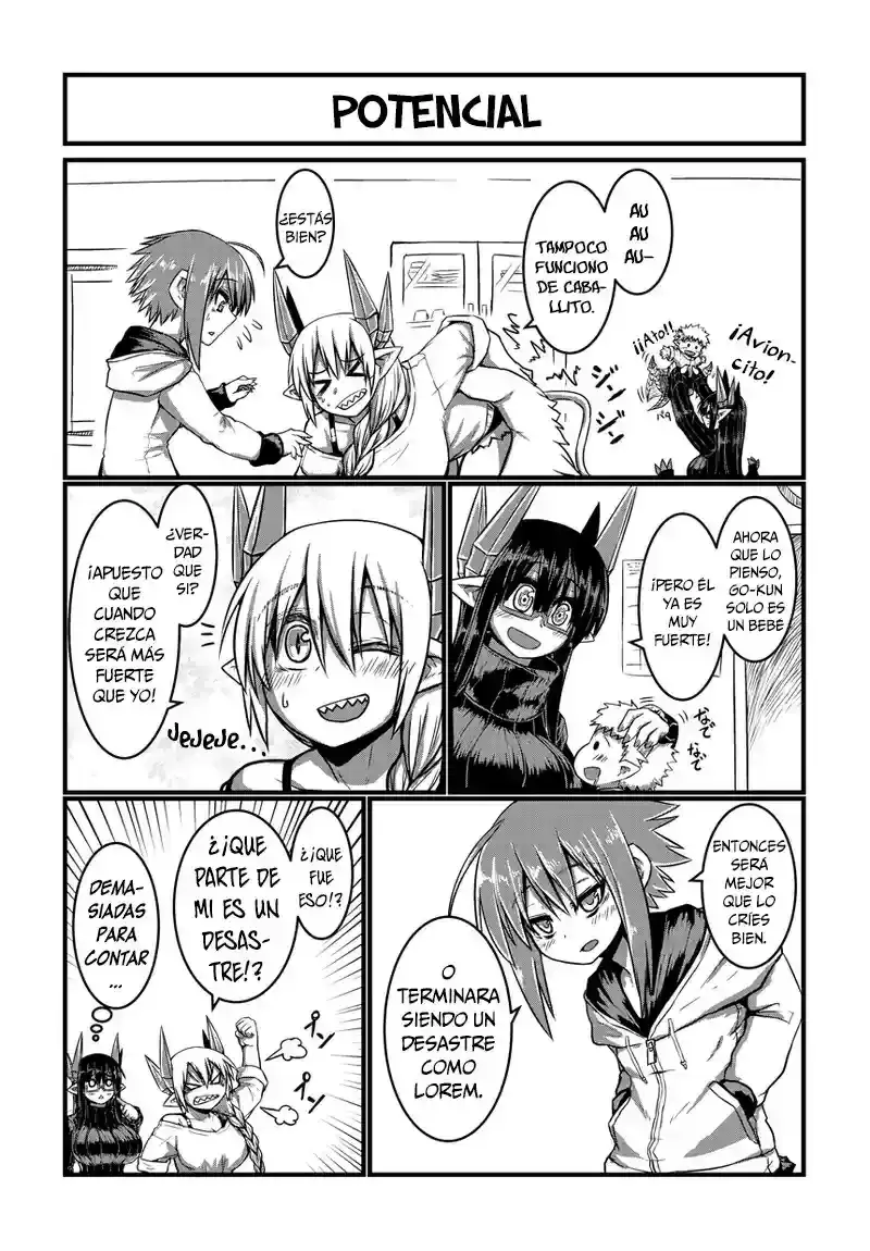 Página 4 — Musuko ga Kawaikute Shikataganai Mazoku no Hahaoya Capítulo 9